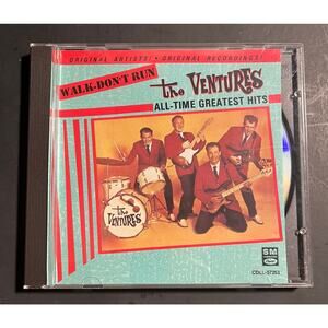 The Ventures Walk-Don’t Run CD 1989 All-Time Greatest Hits Surf Rock EMI Capitol